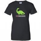 I love dinosaurs cute diplodocus long neck cartoon Women