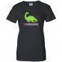 I love dinosaurs cute diplodocus long neck cartoon Women