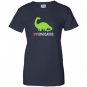 I love dinosaurs cute diplodocus long neck cartoon Women