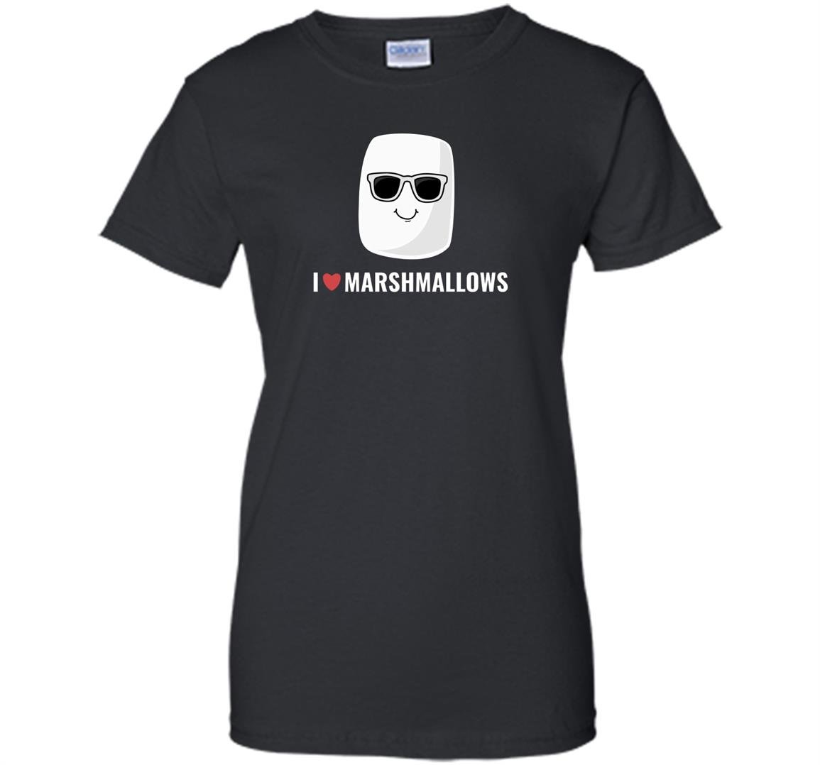 I love marshmallows cool cartoon sunglasses Women