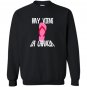 Hay viene la chancla funny hispanic humor Sweatshirt