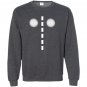 Headlights with road markings funny halloween costume Sweatshirt