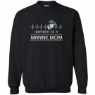 Heartbeat of a marine Sweatshirt