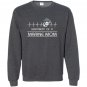Heartbeat of a marine Sweatshirt