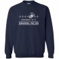 Heartbeat of a marine Sweatshirt