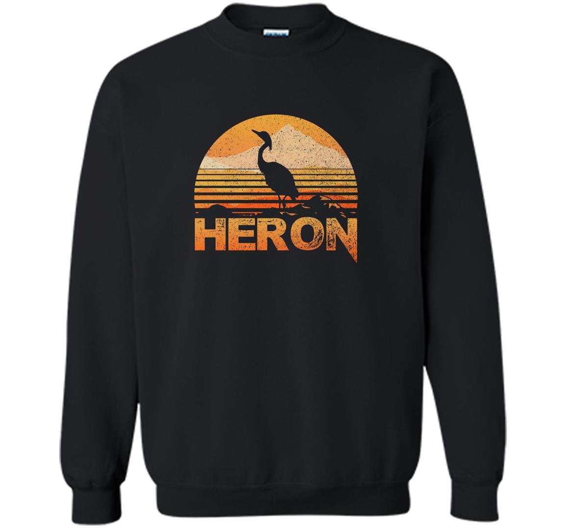 Heron vintage retro classic Sweatshirt