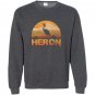 Heron vintage retro classic Sweatshirt