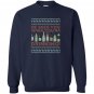 He sees you when youre drinking ugly christmas Sweatshirt