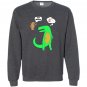 Hey buddy dinosaur lunch Sweatshirt
