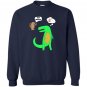 Hey buddy dinosaur lunch Sweatshirt