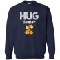 Hug dealer cute giraffes hugging Sweatshirt