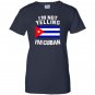 Im not yelling im cuban cuba flag Women