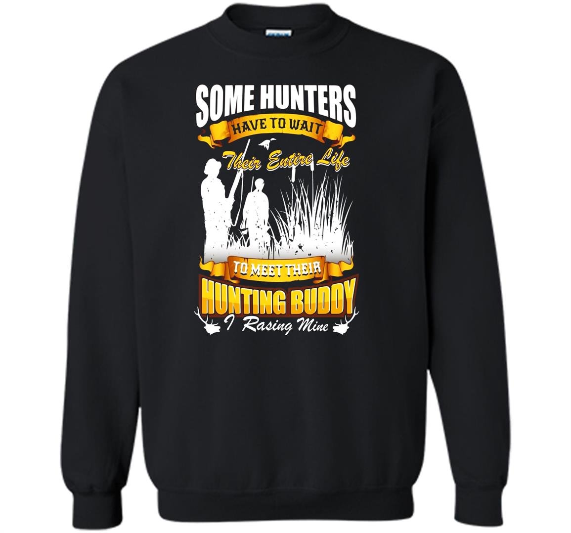 Hunting dad meet their hunting buddy Sweatshirt