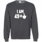 I am 49 middle finger funny 50th birthday Sweatshirt