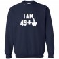 I am 49 middle finger funny 50th birthday Sweatshirt
