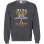 I am a leukemia warrior Sweatshirt