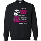 I am marine mom gifts my heart steadfast Sweatshirt