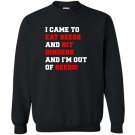 I came to eat seeds and hit dingers baseball gifts Sweatshirt