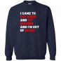 I came to eat seeds and hit dingers baseball gifts Sweatshirt