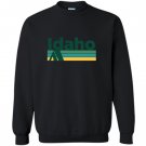Idaho retro camping idaho Sweatshirt