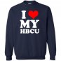 I heart love my hbcu pride education Sweatshirt