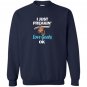 I just freaking love goats ok funny baby goat Sweatshirt