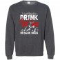 I just want to drink wine and rescue dogs Sweatshirt