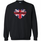 I love cheltenham cute uk british heart gift Sweatshirt