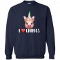 I love unipigs funny unicorn pig lover Sweatshirt