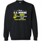 Im a us marine aunt except much cooler Sweatshirt