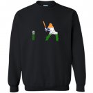 Indian cricketer batsman wicket cricket match gift Sweatshirt