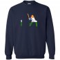 Indian cricketer batsman wicket cricket match gift Sweatshirt