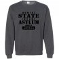Insane asylum inmate halloween costume Sweatshirt