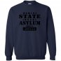 Insane asylum inmate halloween costume Sweatshirt