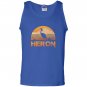 Heron vintage retro classic Tank Top