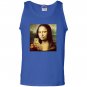 Hilarious parody mona lisa taking a selfie Tank Top