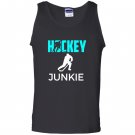 Hockey junkie funny Tank Top