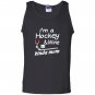Hockey mom wine Tank Top