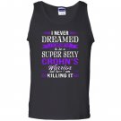 I am a super sexy crohns disease warrior funny Tank Top