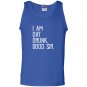 I am day drunk good sir funny party gift Tank Top