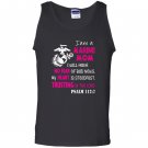 I am marine mom gifts my heart steadfast Tank Top