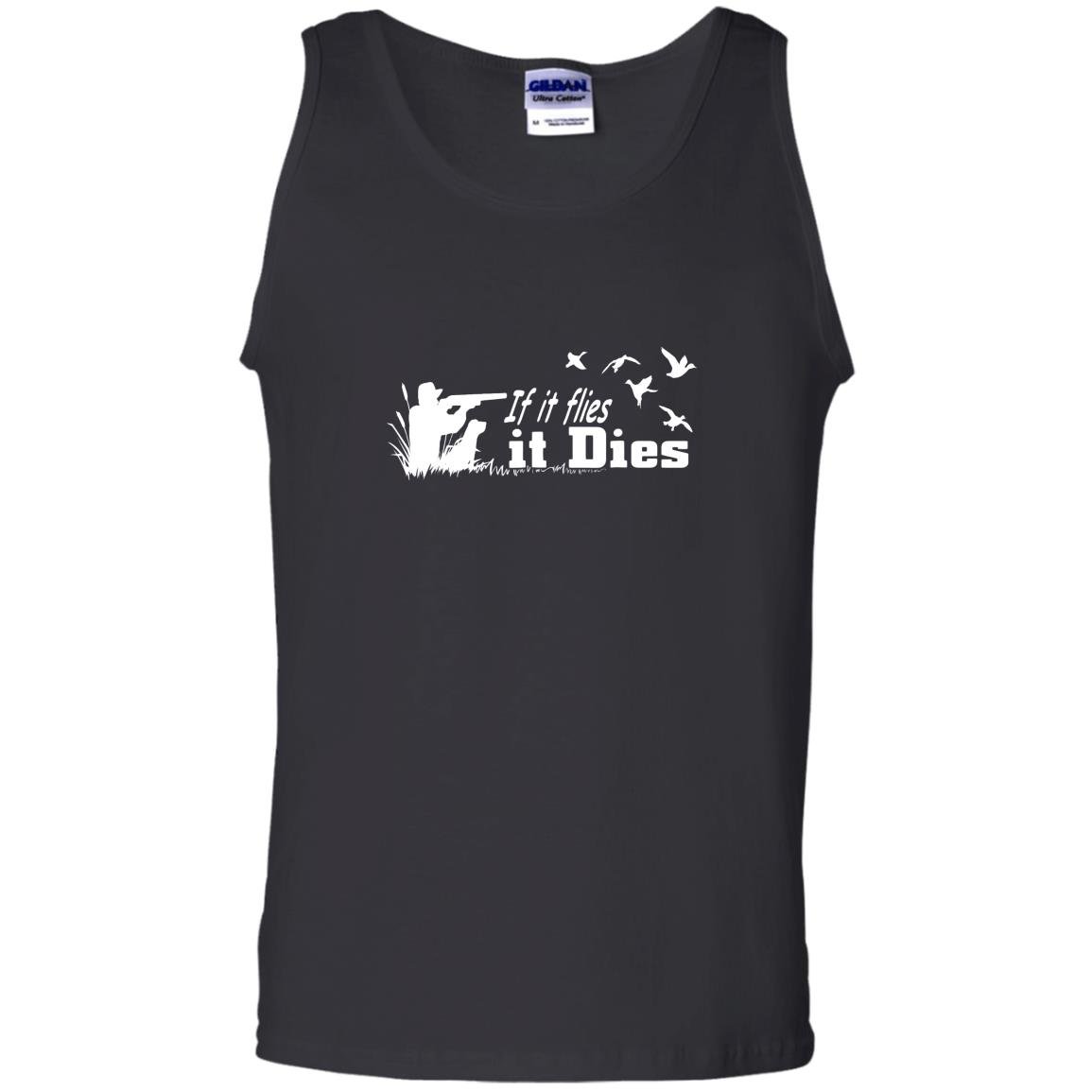 If it flies it dies hunting hunter Tank Top