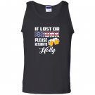 If lost or drunk please return to holly Tank Top