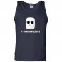 I love marshmallows cool cartoon sunglasses Tank Top