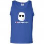 I love marshmallows cool cartoon sunglasses Tank Top