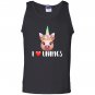 I love unipigs funny unicorn pig lover Tank Top