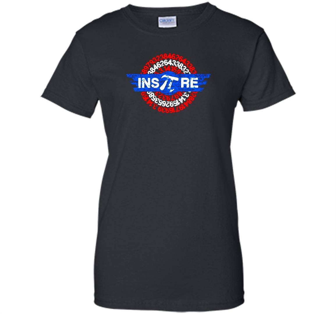 Inspire pi superhero shield math teacher geek nerd Women