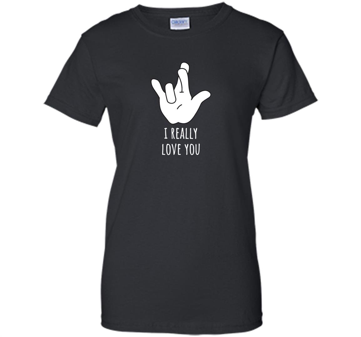 I really love you american sign language asl Women