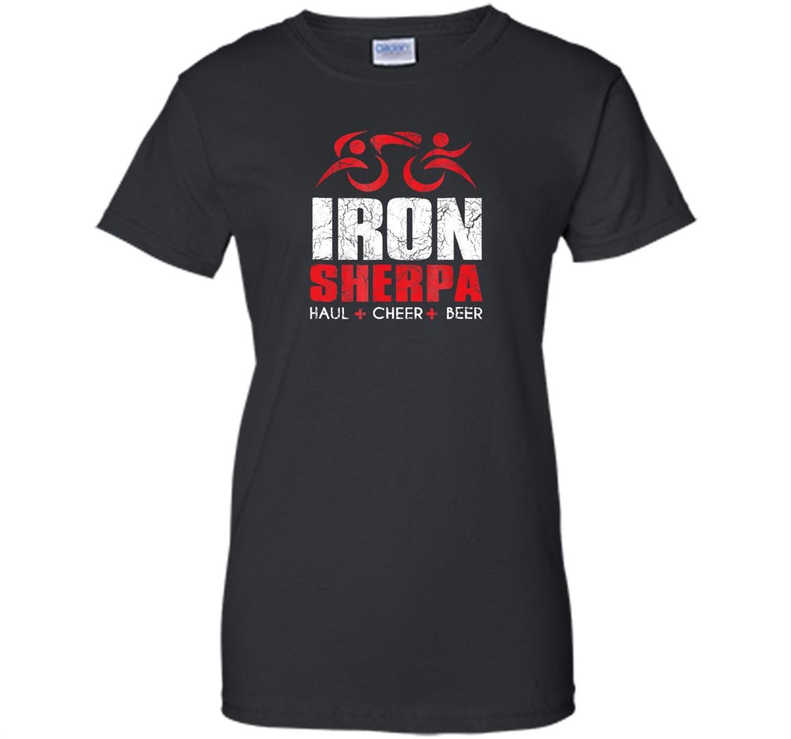 Iron sherpa tri sherpa triathlon haul cheer beer Women