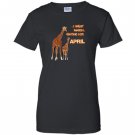I spent march waiting for april the giraffe funny Women